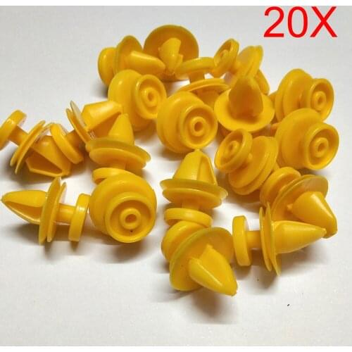 20x Door trim strip bar threshold pressure plate fixed clip Carpet Mat Clips For Jaguar Land Rover D111