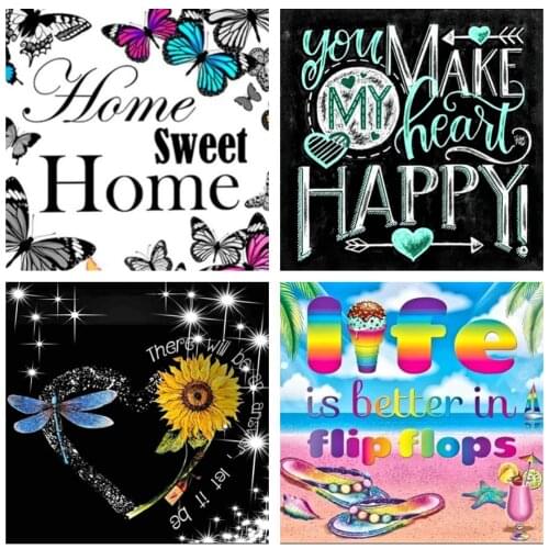 5d DIY Diamond Painting Welcome And Blessing Slogan Living Room ?Wall Decoration Home Personalized Puzzle Gift JENKINS