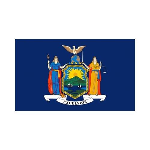 90x150 CM New York State Flag for Decoration