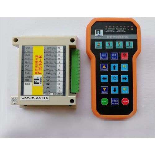 Maxgeek F1510-T CNC Wireless Remote Controller + Receiver F1510-R For CNC Cutting Machines Fangling System