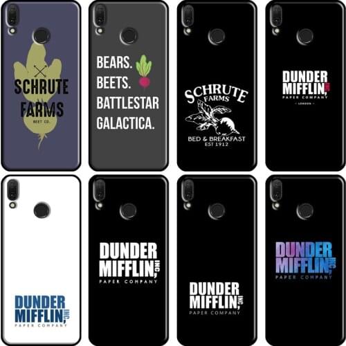 Dunder Mifflin The Office Case For Huawei Y3 II Y5 Y7 2017 Y6 Prime 2018 Y9 2019 Y7A Y5P Y6P 2020 Nova 5T 2i Case