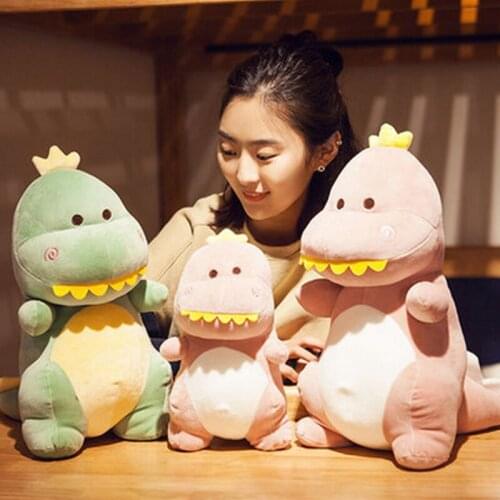 Fancytrader Soft Giant Plush Dinosaur Stuffed Animal Toy Cuddly Big Anime Dinosaur Model Doll for Kids 50cm 20inch
