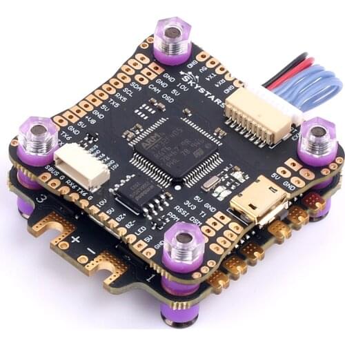 Skystars F405 F4 Flight Controller FC 55A 4in1 ESC Stack 3-6S Lipo MPU6000 Betaflight OSD Dshot600 RC FPV racing Drone
