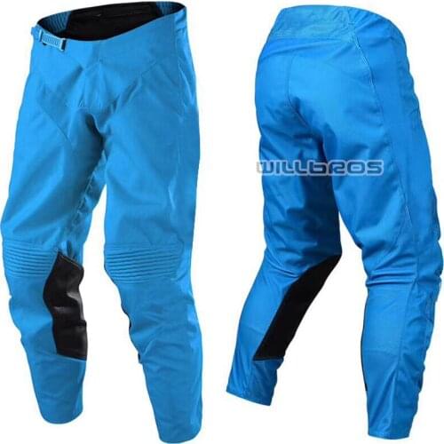 Mountain Bicycle Riding Motocross Motorbike Blue Tousers Motor Racing Mens Sprint Race Pants