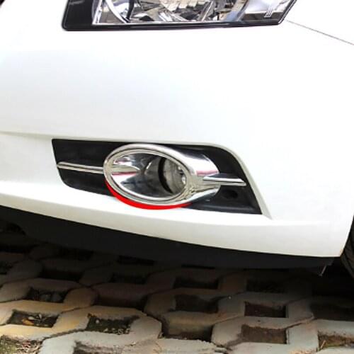 Car Sticker Front Fog Lamp Trim Fog Light Covers Case for Chevrolet Cruze Sedan Hatchback 2009-2016 Car Styling Accessories
