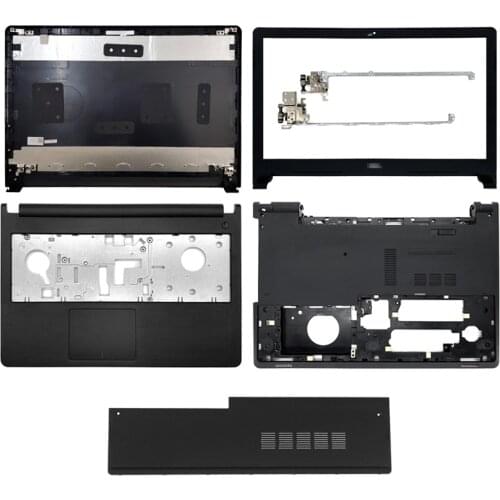 New For Dell Inspiron 15U 5000 5555 5558 5559 CMJK5 0CMJK5 LCD Back Cover​/Front Bezel/Palmrest/Bottom Case/Hinges No Touch