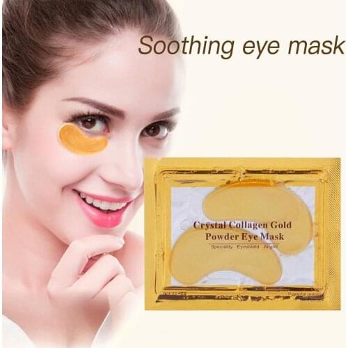 25Pcs Crystal Collagen Gold Eye Mask Anti-Aging Dark Circles Acne Beauty Patches For Eye Skin Care