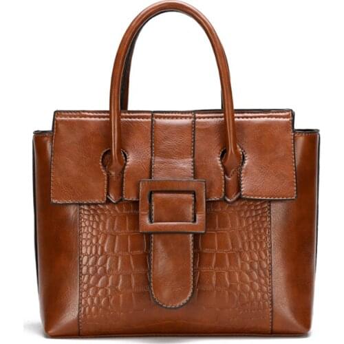 High Quality Women Pu Leather Handbags Large Capacity Shoulder Bag Fashion Designer Ladies Crossbody Bags for Women Tote Bag New