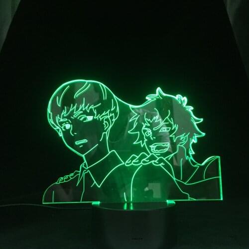 Devilman Crybaby 3D Led Night Light for Bedroom Decor Birthday Gift Nightlight Anime Table Gift Lamp Dropshipping Best Supplier