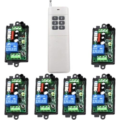 Home Smart Light Lamp LED Remote Control RF Wireless Remote Control Switch 1000M Long Range Distance SKU: 5254