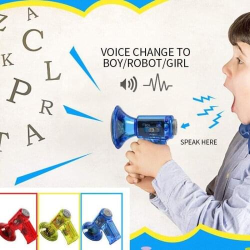 Fun Multi-voice Amplifier, 3 Different Voices, Fun Toy, Speaker, Childrens Educational Toys, Birthday Gift, 10