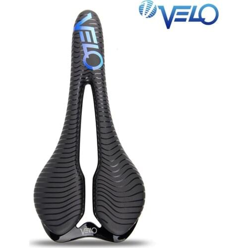 Velo Road Bike Cycling Angel Series Ultralight Microfibre Saddle Racing Bicycle Ti-Alloy Rail Cushion Racing Bike Front Seat Mat