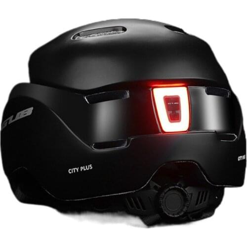 CITY PLUS City commuter helmet charging mountain road bike with light helmet street climbing skateboard