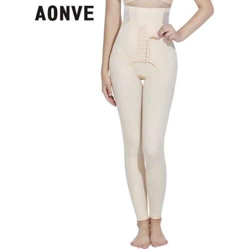 Aonve Lingerie Womens Binders And Shapers Slimming Underwear Body Shaper High Waist Panties Body Shaping Leg Pants Pants Women