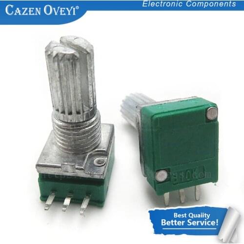 1pcs/lot RK097N 1K 5K 10K 20K 50K 100K 500K 250K B5K with a switch audio 3pin shaft 15mm amplifier sealing potentiometer