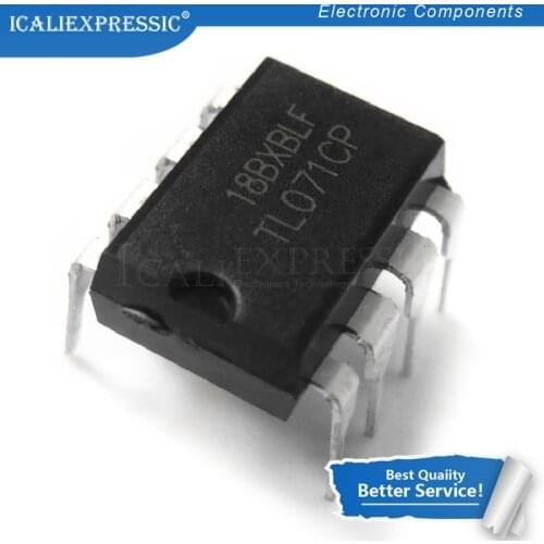 10PCS TL071CP DIP8 TL071 DIP-8 071CP DIP TL071C Operational Amplifier New Original