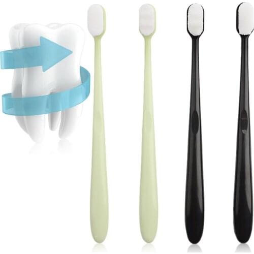 10000+ Superfine Ultra Soft Bristles Toothbrush Small Head Wheat Straw Handle Pregnant Maternity Sensitive Mouth Clean Oral C1FF