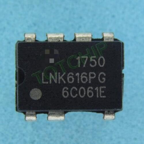 5pcs LNK616PG DIP8С PSU Controlller 6.1W 265VAC