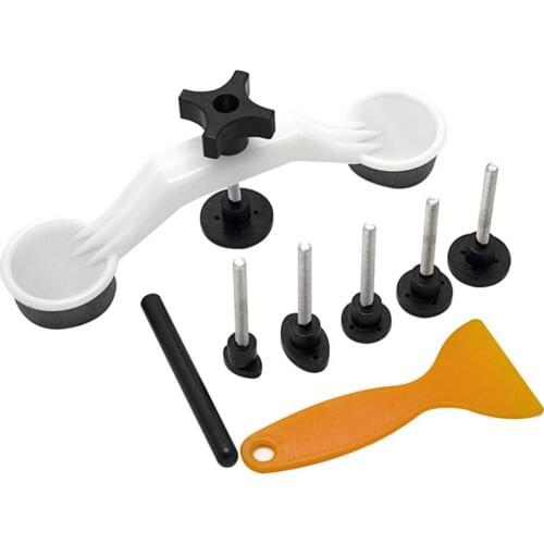 80% Hot Sales!! 10Pcs Plastic Bridge Handle Glue Tabs Shovel Set Car Body Dent Repair Tools