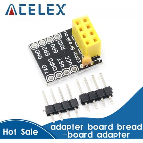 ESP8266 Breadboard Adapter for ESP-01 ESP-01S Model of the ESP8266 Serial To WiFi Transceiver Module Breakout UART Module
