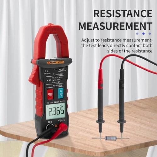 ANENG ST203 Digital Clamp Meter 4000 Counts True RMS Multimeter Mini Amp DC/AC Clamp Meters voltmeter Automatic Range