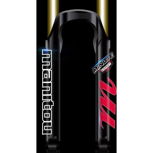 READU Manitou MINUTE EXPERT front fork stickers bike front fork stickers Bike fork decals bicycle accessories