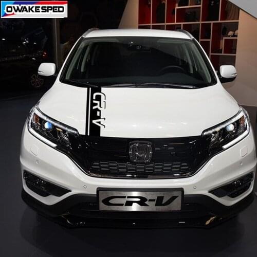 Car Hood Bonnet Sticker Auto Engine Cover Decor Vinyl Decal For Honda-CR-V SUV Racing Sport Stripes Limited Edition