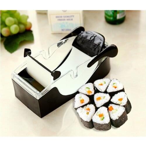 1PC New Vegetable Meat Rolling Tools Sushi Molds Roll Sushi Maker Machine Cutter Roller DIY Kitchen Accessories PERFECT OK 0420