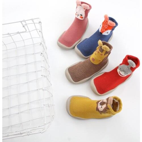 Baby Girl Shoes Newborn Baby Socks Cute Shoes Non Slip Baby Shoes Baby Socks Shoes Infant Baby Slippers Children First Walkers