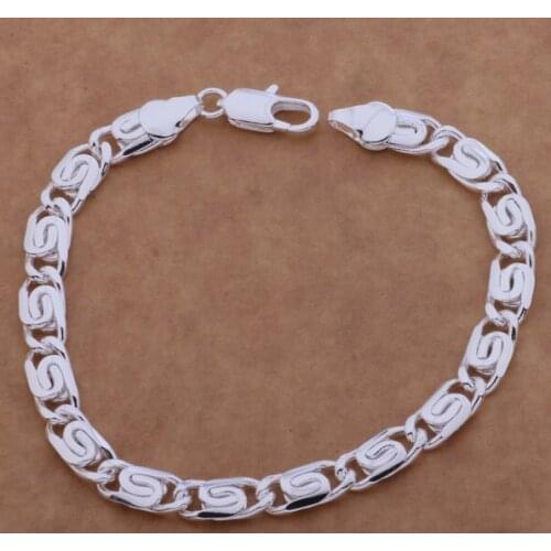 Wholesale High quality silver plated Fashion jewelry Bangles bracelet WB-148