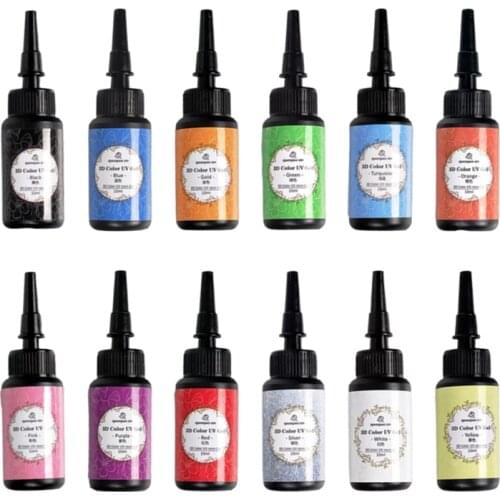 Resin Art Ink Diffusion Pigment Outline Drawing Paste Colorant DIY Crafts Jewelry Making Accessory