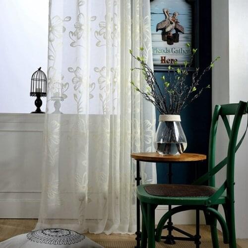 Simple and Modern Chinese Curtains for Living Dining Room Bedroom Jacquard Embroidery Dolly Embroidery Plain Curtains