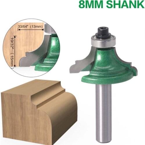 8mm handle two type table skipping cutter electro wood milling machine Gong cutter woodworking table surface line trimming milli