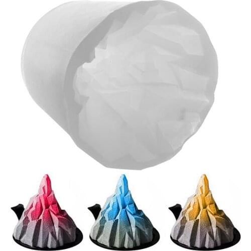NICEYARD 3D Iceberg Silicone Cake Mold Silicone Mold Handmade Mold Christmas Decorative Molds Fondant Moule DIY Decorating Tools