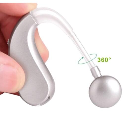 Hearing Aid Small Hearing Aids for the Elderly Best Invisible Voice Amplifier Mini Behind-the-Ear