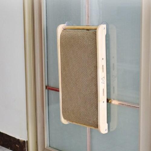 Vertical Corrugated Paper Scratching Board Pet Solid Wood Claw Cat Grinding Nail Toy Grinder Paper Cat Supplies