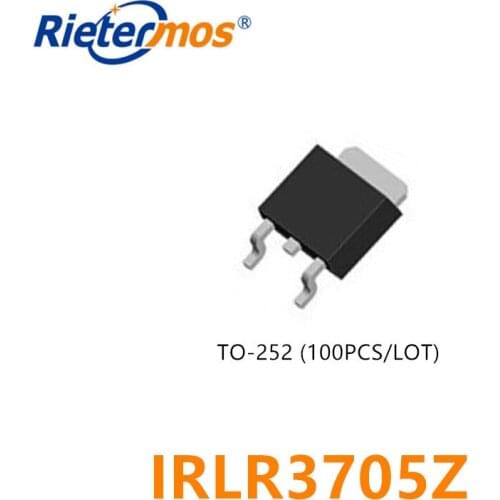 100PCS IRLR3705Z IRLR3705ZPBF LR3705Z LR3705 N-CHANNEL 55V SMD HIGH QUALITY