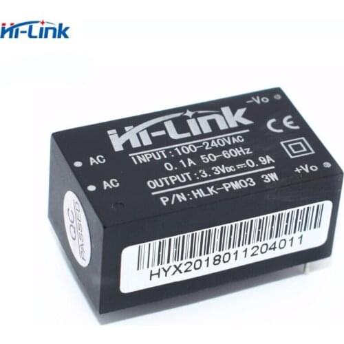 15pcs/Lot Smart Home MINI Size HLK pm03 Power Module 3W 3.3V Free Shipping 220Vac