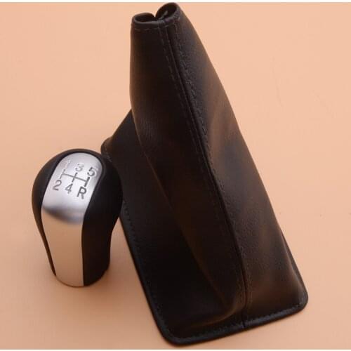 5 Speed Gear Shift Stick Knob Gaiter Boot Cover Fit for Toyota Corolla AYGO Verso RAV4 YARIS VITZ AVENSIS 1992-2013 2014