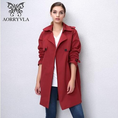 Женские плащи-пальто AORRYVLA China At AliExpress