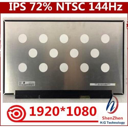 15.6" IPS LCD screen for Lenovo Saver Y7000P 144HZ NV156FHM-N4G E-sports 40-pin EDP LCD screen 72% NTSC
