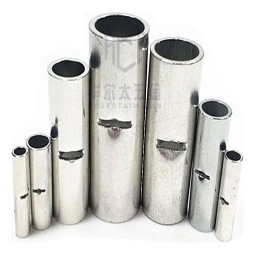 BN BOX Butt Wire Connector AWG 22-10 Copper Tinned Splice Crimp Terminal Sleeve Bare Terminals Crimping BN1.25 BN2 BN5.5