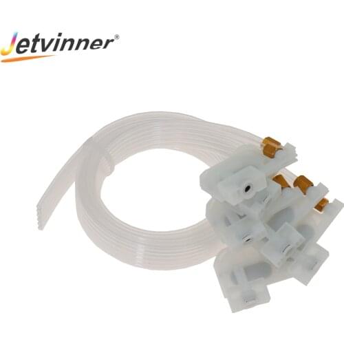 Jetvinner Ink Damper With Pipeline For A3 A4 DTG Printer 6-color 120cm For Epson L805 L801 L1800 R390 Flatbed Printer