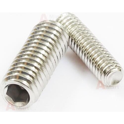 1" Long Stainless 3/8" 1/4" Camera Tripod Hex Screw Bolt set fr Mount Rig Plate