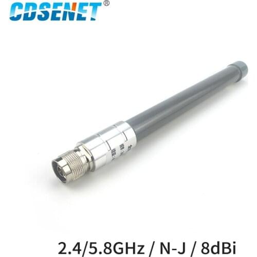 2.4GHz 5.8GHz Dual Band Omni Antenna Router Antenna Wifi Extender N Male Antena for Modem Repeater Monitor Aerial TXWF-BLG-26