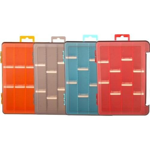 Double-sided Fishing Waterproof Fishing Lure Tackle Box Large Capacity Bait Hook Accessory Box Fishing Tool Storage Box Pesca