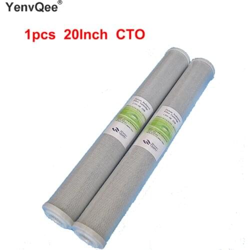 Water Filter Parts 20 Inch Water Purifier Carbon Block CTO Water Filter ACTIVATED CARBON TASTE CARBON FILTER REVERSE OSMOSIS