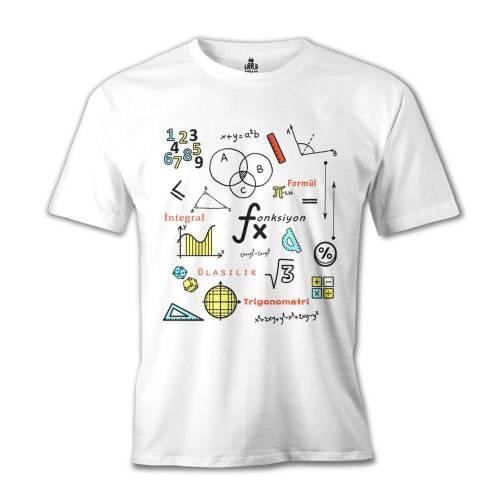 Math Integral White Men Women Unisex Tshirt High Quality Famous Turkish Fabric and Textile T-shirt Manufacture Printed T-shirt