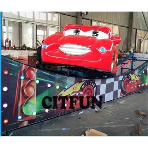 Hot sale 360 degree rotating mini swing red car amusement park rides