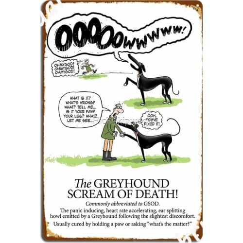 Greyhound Glossary Gsod Metal Sign Customize Club Bar Pub Poster Tin Sign Posters